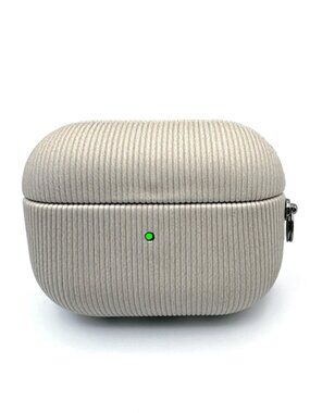 ----2 for $30---- NWT BEIGE Striped Textured Silicone Case - Apple AirPods Pro 2